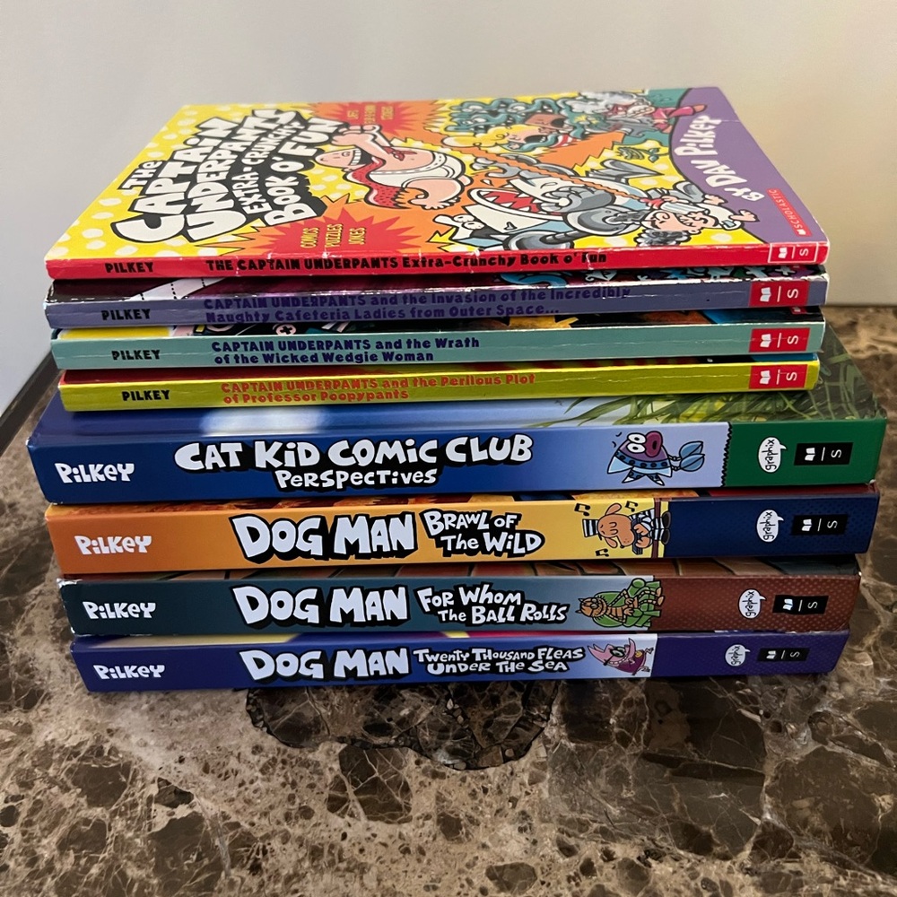 Books Dav Pilkey bundle
